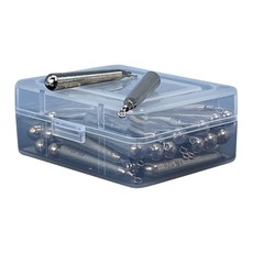 KN釣魚黑鎳棒狀墜子 散裝, 84個