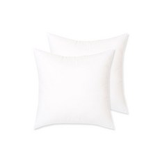 可水洗雲朵抱枕芯 2入, 白色