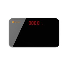 지그램 스마트 미니 디지털 체중계, QSWM-0A, 1개