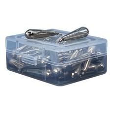 KN釣魚黑鎳火箭墜子 散裝, 61個