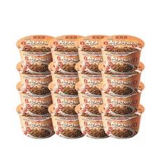 팔도일품 삼선짜장컵 100g, 16개