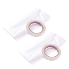 防風塑膠袋 L號 2入+雙面膠帶 2入, 1組