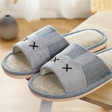 캐릭터 커플 실내화, 그레이, 1개