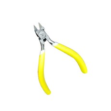 DS HOBBY 塑膠模型 入門款 究極 銳利 單刃斜口鉗 DS-78-2, 黃色, 1個
