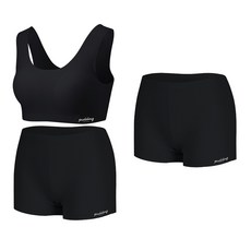 pudding underwear 女童新款內衣+平口內褲 2入組