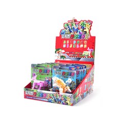 GUDI 字母變形機器人1 14件組, 混合顏色