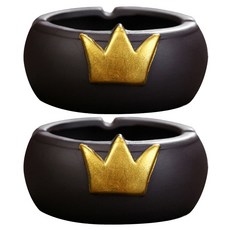 復古小區菸灰缸 B型, 2 個, 2個