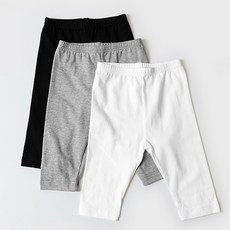 Uni FRIend 童款七分內搭褲 3件組