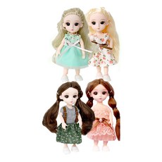 happyplay My Lovely Doll 茱莉 球體關節娃娃套組, B, 4.5cm