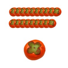 DAEHAN 拍攝專用水果道具組 20入, 031號柿子
