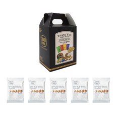 Nuts Factory 綜合堅果禮盒 白款 5包入, 100g, 1組