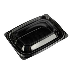 Palms Container 一次性午餐盒 DS-201 黑色, 100入, 1個