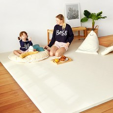 benetton 遊戲墊套 香草白, 1個