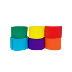 派對彩帶彩虹顏色組合, 6種, 1套