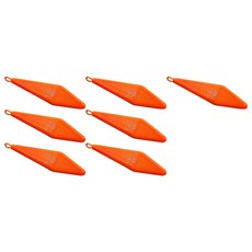 KN釣魚鉤 速攻鉤 散裝 橘色螢光, 7個