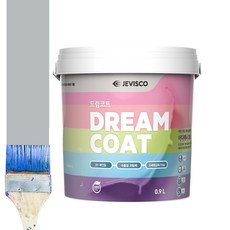제비스코 드림코트 에그쉘광, 크리스탈그레이, 0.9L, 1개