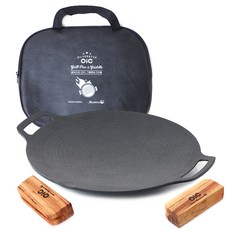 鑄鐵塗層烤盤3件組, 1套