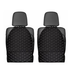 메이튼 퀄팅 킥매트 원포켓, 블랙 + 아이보리, 2개