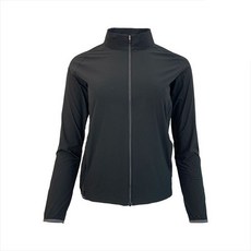 女款線條鬆緊帶高爾夫防風外套