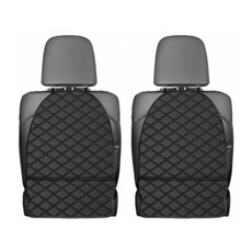 메이튼 퀄팅 킥매트 원포켓, 블랙 + 블랙, 2개