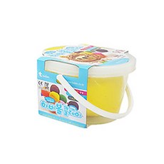 토단교재 유아용 하비 볼클레이, 노랑, 300g, 1세트