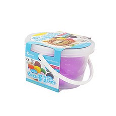 토단교재 유아용 하비 볼클레이, 형광보라, 300g, 1개