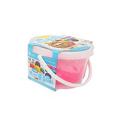 토단교재 유아용 하비 볼클레이, 형광핑크, 300g, 1개