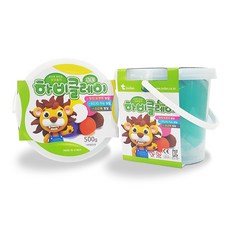 토단교재 하비 클레이, 초록, 500g, 2개