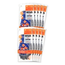 orUn 高彈力藍色PU塗層手套 M, 藍色, 10個