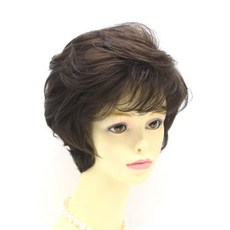 Cleorami女款局部假髮 S111, 自然棕色, 1個