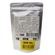 Danbi Food 檸檬球果乾, 100克, 1個