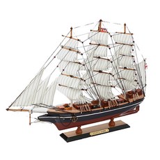 원목 핸드메이드 모형배 63cm, 혼합색상
