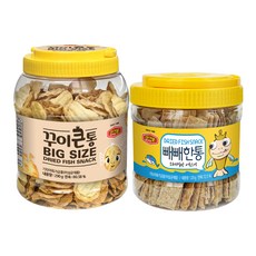 머거본 꾸이큰통 + 빼빼한통 세트, 1세트, 290g