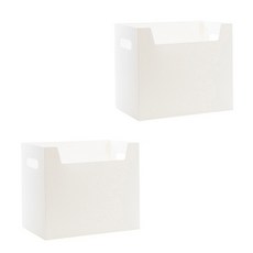 Mondspot塑膠多功能收納盒 2入 YT_RB055, 白色的, 第一階段