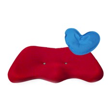 PELVISTUNER 骨盆坐墊+愛心軟墊, 紅酒（靠墊）
