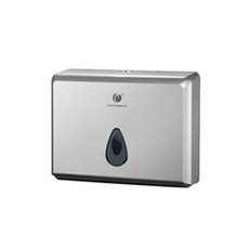 CHUANGDIAN Browiz 擦手紙巾壁掛式分配器, 銀, 1組