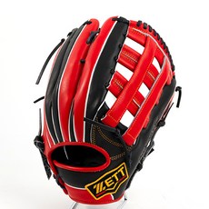 ZETT 投手右投用棒球手套, 紅色的