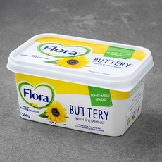 플로라 버터리 스프레드 마가린, 500g, 1개