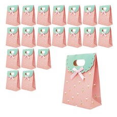 abm 手提紙袋 冰淇淋 小 20入, 混合顏色