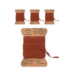 Pottery 柔軟緞帶 4入, 單一顏色, 10m