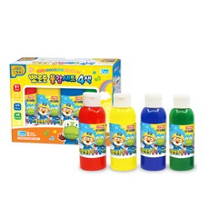 IWill COMPANY Pororo油漆 120ml x 4 套, 4 種顏色