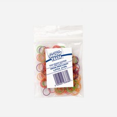 SHOW TECH 寵物包毛乳膠橡皮筋髮帶5件組, 混色, 1個