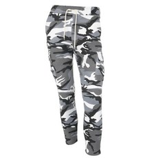 Edgeae 男性彈性迷彩工作鬆緊基本款長褲 MCPNS8050S1