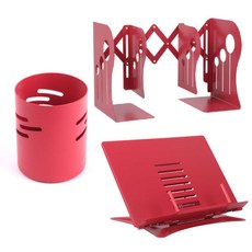 ASKOREA 學院辦公用品套組, 粉色的, 1套