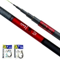 SAPA 渡渡鳥大河淡水釣竿23塊+夜光裸彈2p, 釣竿吊飾(顏色隨機)