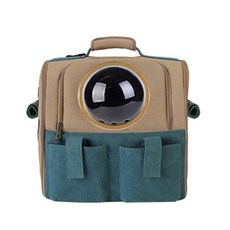 Nanummepet貓咪太空艙外出包, 綠色