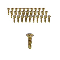 YUJINCO 沉頭雙刃白色 #8 x 20, 1000件