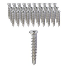 YUJINCO 不銹鋼板雙刃片#8 x 26, 300個