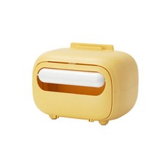 維他命彩色多用途面紙盒, 黃色, 1個