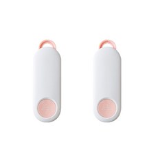 북유럽 옷걸이 랙 2p, 화이트, 1개